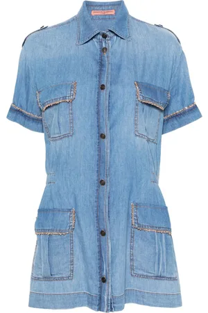 ERMANNO SCERVINO Camicia con bordo a catena