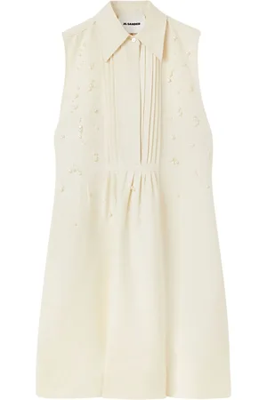 Jil Sander Chemisier con ricamo