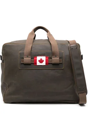 Dsquared2 Borsone Canadian Flag con applicazione