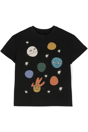 Stella McCartney T-shirt con stampa Space