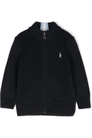 Ralph Lauren Cardigan con ricamo Polo Pony