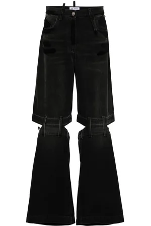 The Attico Jeans Lunghi a gamba ampia