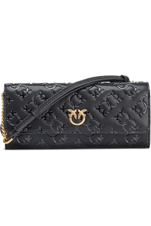 Pinko Portafoglio con catena Love Birds