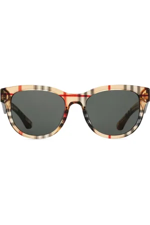 Burberry Occhiali da sole Vintage Check tondi