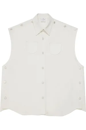 Courrèges Camicia denim Mega-Styling