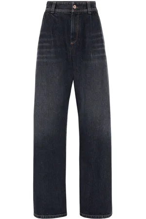Brunello Cucinelli Jeans a gamba ampia