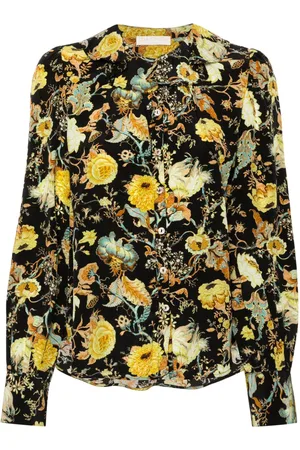ULLA JOHNSON Blusa Veron a fiori