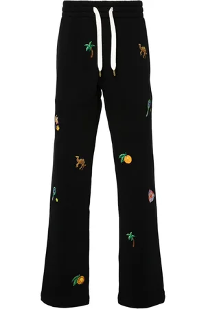 Casablanca Pantaloni sportivi con ricamo