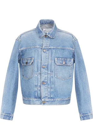 Maison Margiela Giacca denim con dettaglio a 4 punti di cucitura