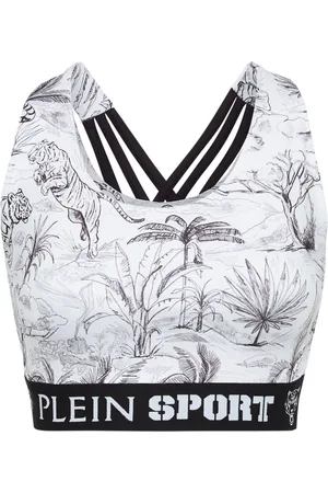 Philipp Plein Reggiseno sportivo con stampa
