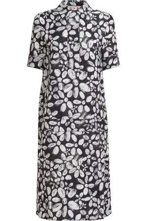 Marni Chemisier midi a fiori
