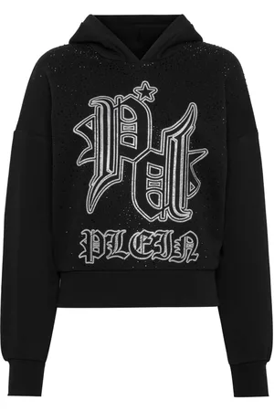 Philipp Plein Felpa Gothic Plein con strass