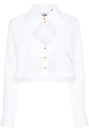 Vivienne Westwood Camicia crop Cut-off Heart