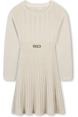 Michael Kors Abito midi plissettato
