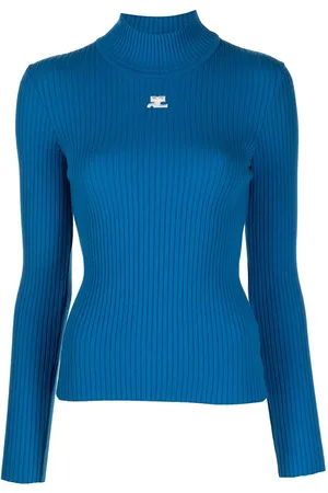 Courrèges Maglione con ricamo