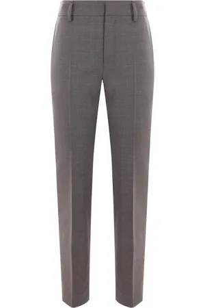 Brunello Cucinelli Pantaloni sartoriali con effetto m??lange