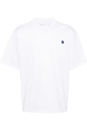 SACAI T-shirt con ricamo