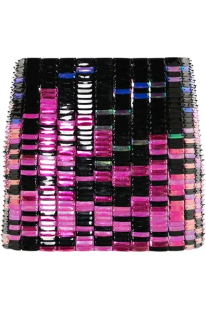 The Attico Minigonna Rue con paillettes