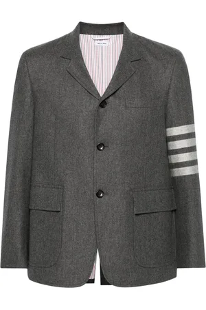 Thom Browne Blazer monopetto con dettaglio a 4 righe