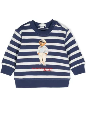 Ralph Lauren Felpa con stampa Polo Bear