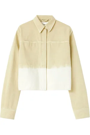 Jil Sander Gonna denim con effetto sfumato