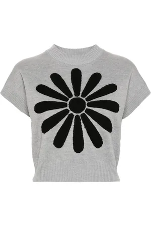 Kenzo Top con applicazione Marguerite