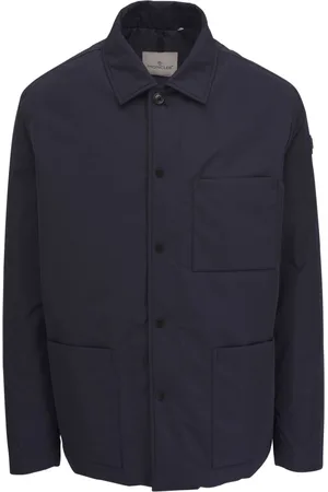 Moncler Giacca-camicia con applicazione