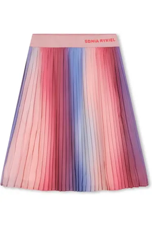 Sonia Rykiel Enfant Gonna plissettata con effetto sfumato