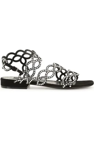 Sergio Rossi Sandali sr Mermaid con cristalli
