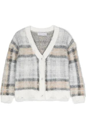 MONNALISA Cardigan a quadri