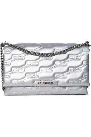 Balenciaga Borsa a spalla Triplet BB con monogramma