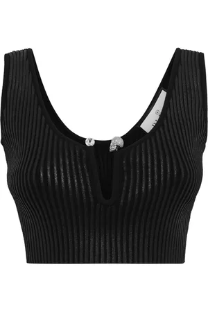 Philipp Plein Top crop a coste