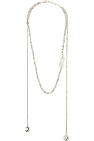 Maison Margiela Collana a catena con motivo numeri