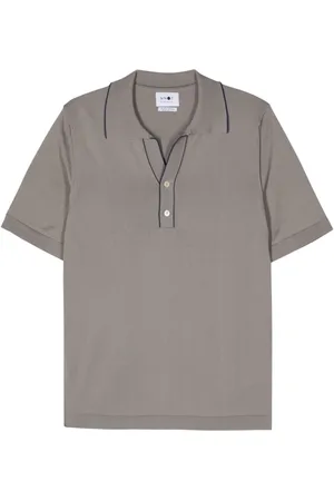 NN.07 Polo Donald con dettaglio a righe