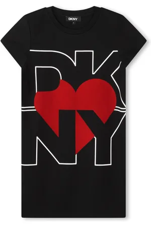 DKNY Abito modello T-shirt con stampa