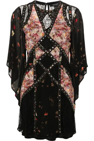 AllSaints Abito corto Lucia con inserti