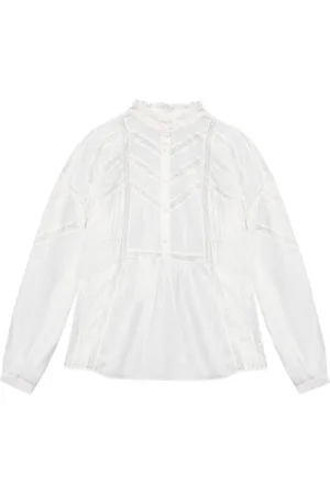 Marant Etoile Blusa Gelma con ricamo