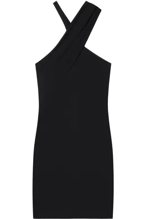 Courrèges Abito corto con spalline incrociate