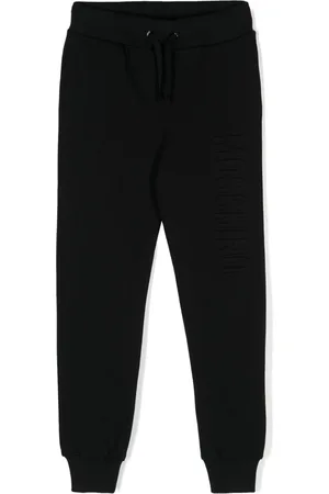 Moschino Pantaloni sportivi con logo goffrato