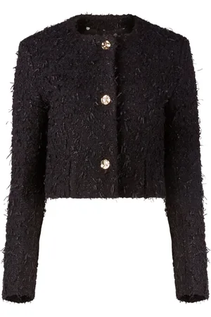 Nina Ricci Giacca crop con frange
