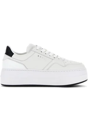 Hogan Sneakers H670 in pelle con suola rialzata