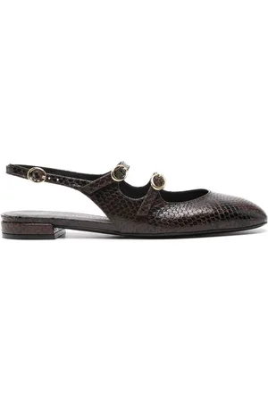 Stuart Weitzman Ballerine Benni MJ con cinturino posteriore