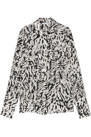 Patrizia Pepe Camicia con stampa astratta