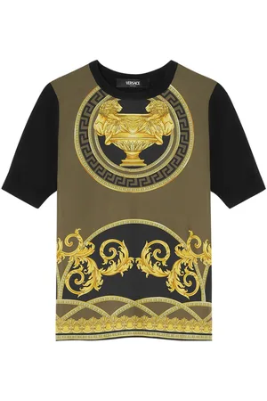 VERSACE T-shirt La Coupe des Dieux con inserti
