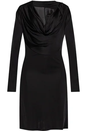 Helmut Lang Abito con scollo drappeggiato