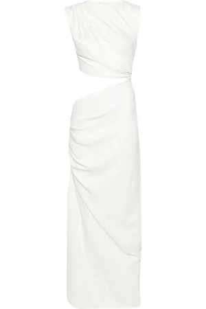 CHRISTOPHER ESBER Abito lungo con dettaglio cut-out