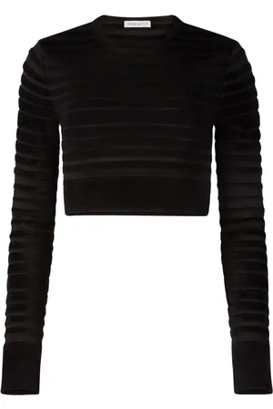 Nina Ricci Top crop a righe