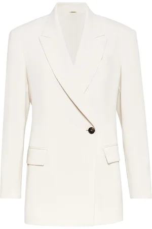 Brunello Cucinelli Blazer con bottone singolo
