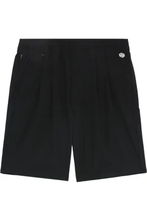 Chocoolate Bermuda dritti con ricamo