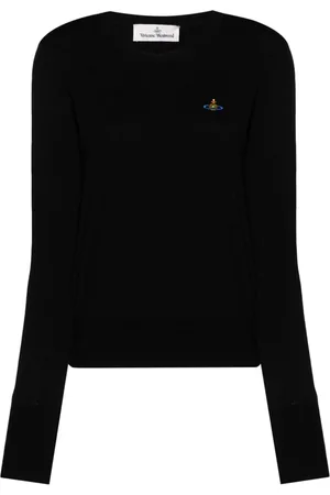 Vivienne Westwood Maglione girocollo con ricamo Orb